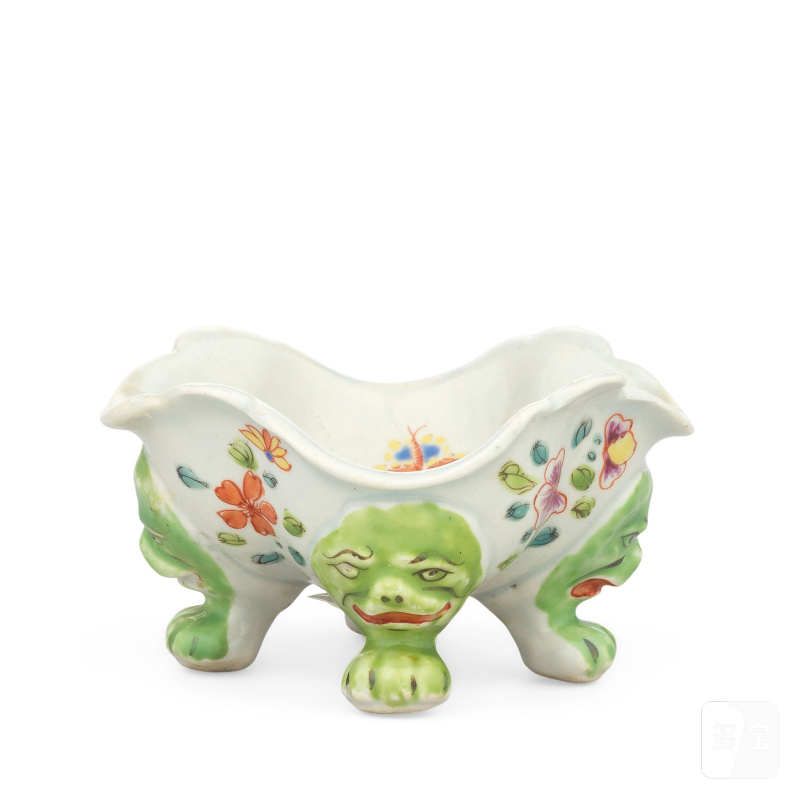 An exceptionally rare Limehouse salt, circa 1746-48 - 图6